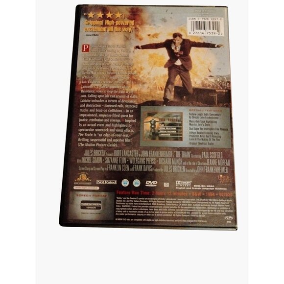 The Train DVD Movie Burt Lancaster 1964 MGM - Picture 2 of 4
